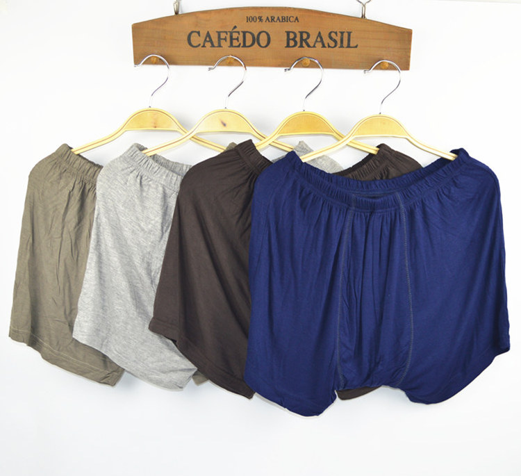 Modal quần short trung niên quần short boxer nam mùa hè cộng với phân bón XL cao eo vuông chất béo quần short shop đồ lót nữ gần đây
