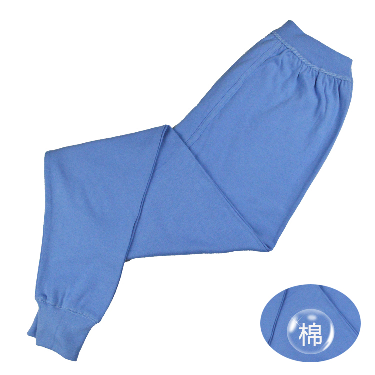 Quần nam mùa thu Cotton Đơn mảnh Quần nam Mid-eo Cotton Quần ấm Quần cotton dày Quần mỏng Quần dài quần legging nữ cạp cao