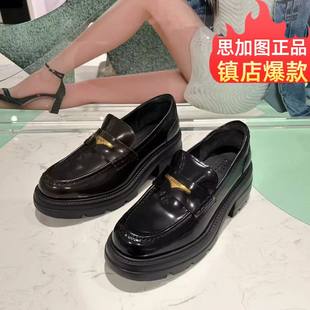 Sijia Figure 2024 Spring New Little Seagull Jazz Showea Shoes British Wind Wind Symnomy Female EEZ22AA4