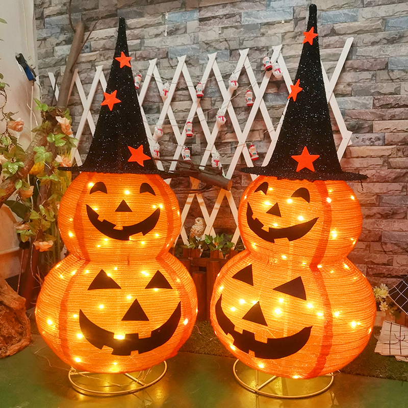 Halloween Solar-Powered Oversized Pumpkin Lanterns for Courtyard Garden Landscape Decoration, Shopping Mall and Restaurant Decoration Lights Halloween Solar-Powered Oversized Pumpkin Lanterns for Courtyard Garden Landscape Decoration, Shopping Mall and Restaurant Decoration Lights