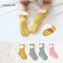 Childrens socks socks cute children cotton newborn children baby socks non-slip floor socks spring and autumn