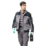 Комплект для работы, мужская износостойкая весенняя куртка, рабочая одежда, тренд сезона