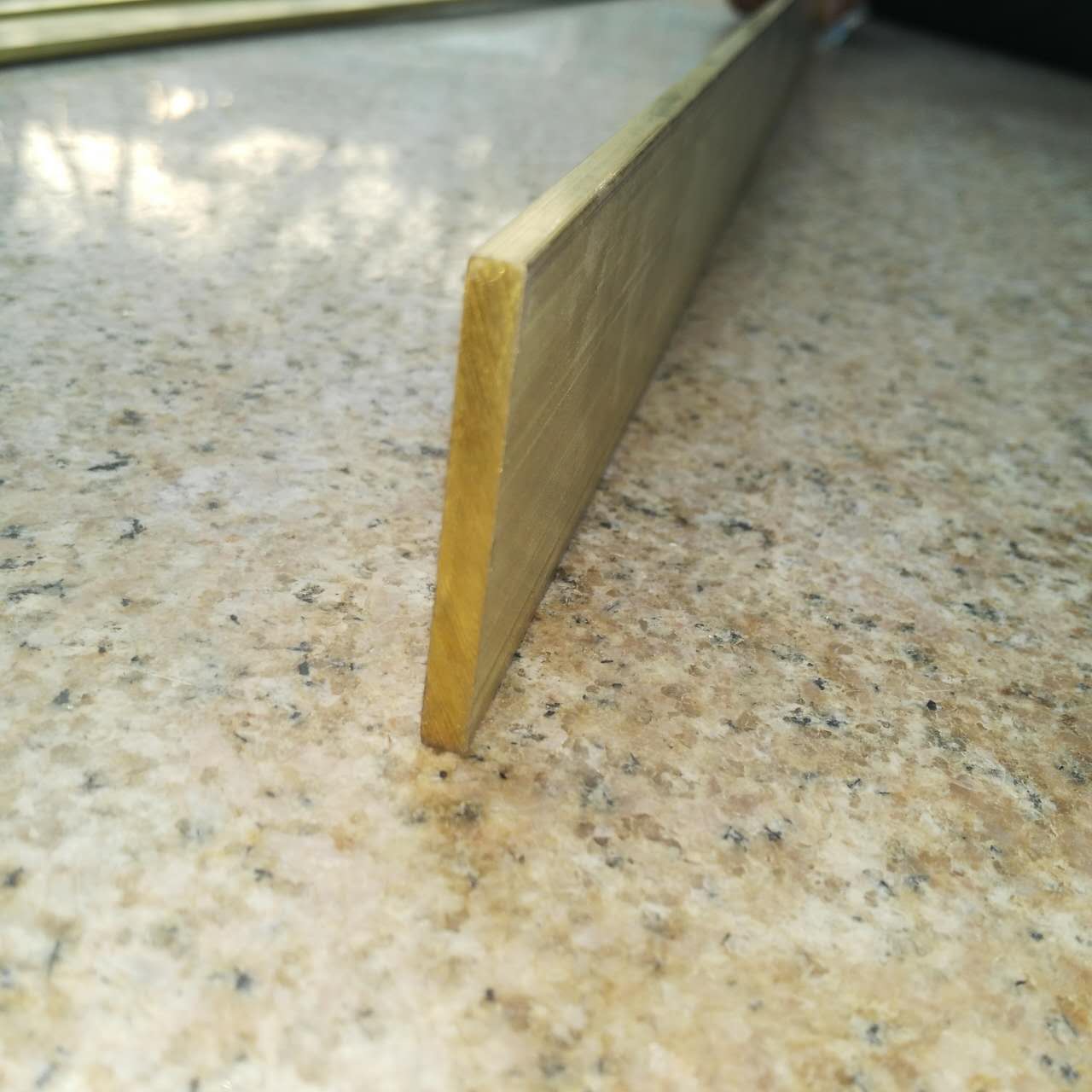 Pure Copper Solid Flat Brass Bar copper bar Sewn Copper Strip Anti Slip Floor strip 4 mm