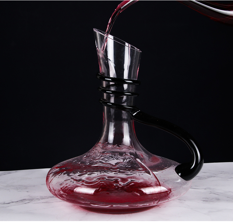 Pha lê rượu thủy tinh đặt ly rượu vang ly rượu vang đỏ rượu vang decanter đặt rượu vang sáng tạo - Rượu vang ly vang trắng