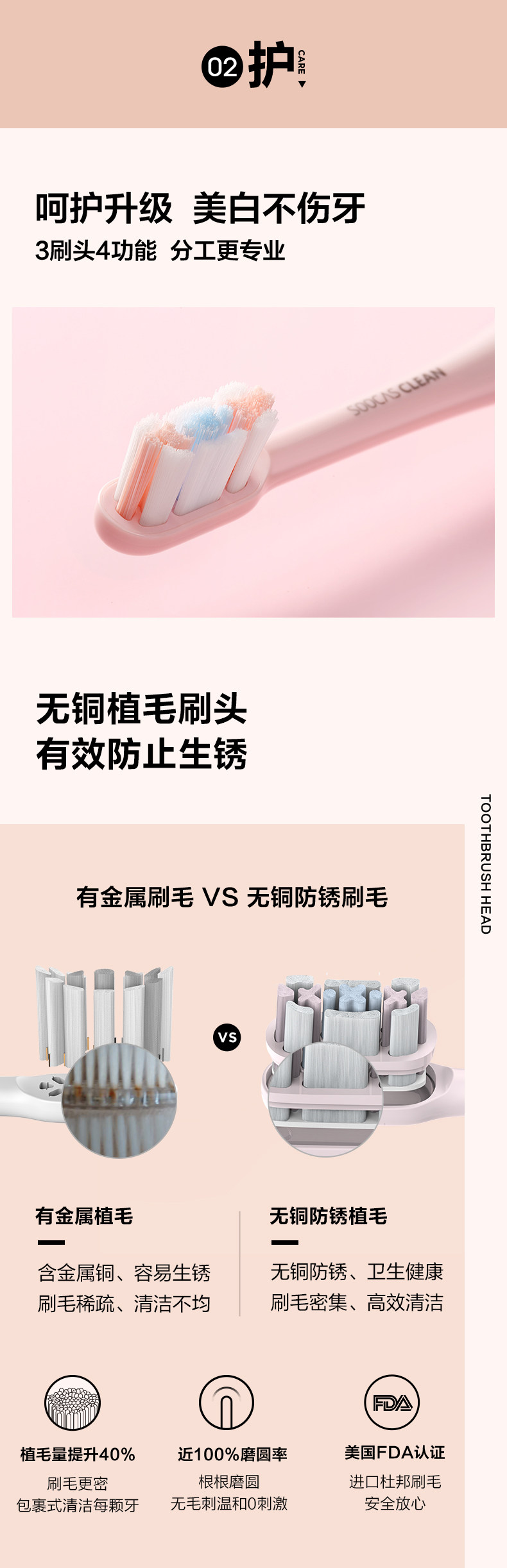 小米 素士 Soocare X3U 声波电动牙刷 图12