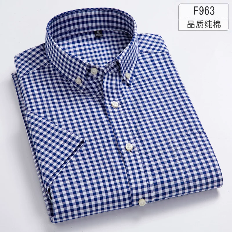 Summer cotton thin shirt