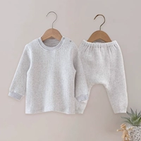 Цветочный серый топ плечо+плитанные брюки