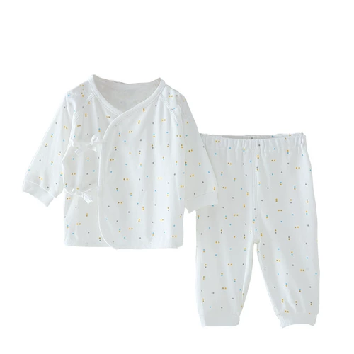 Весенний комбинезон для новорожденных, хлопковый комплект для младенца, детские штаны, тренд сезона, 0-3 мес.