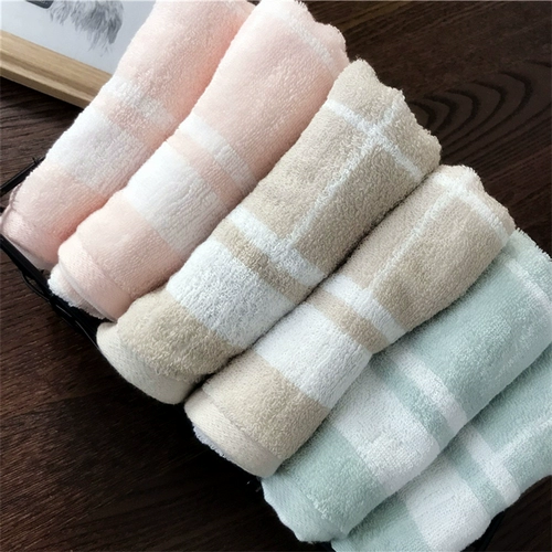 Детское хлопковое мягкое полотенце для умывания для домашнего использования для лица, хорошо впитывает воду