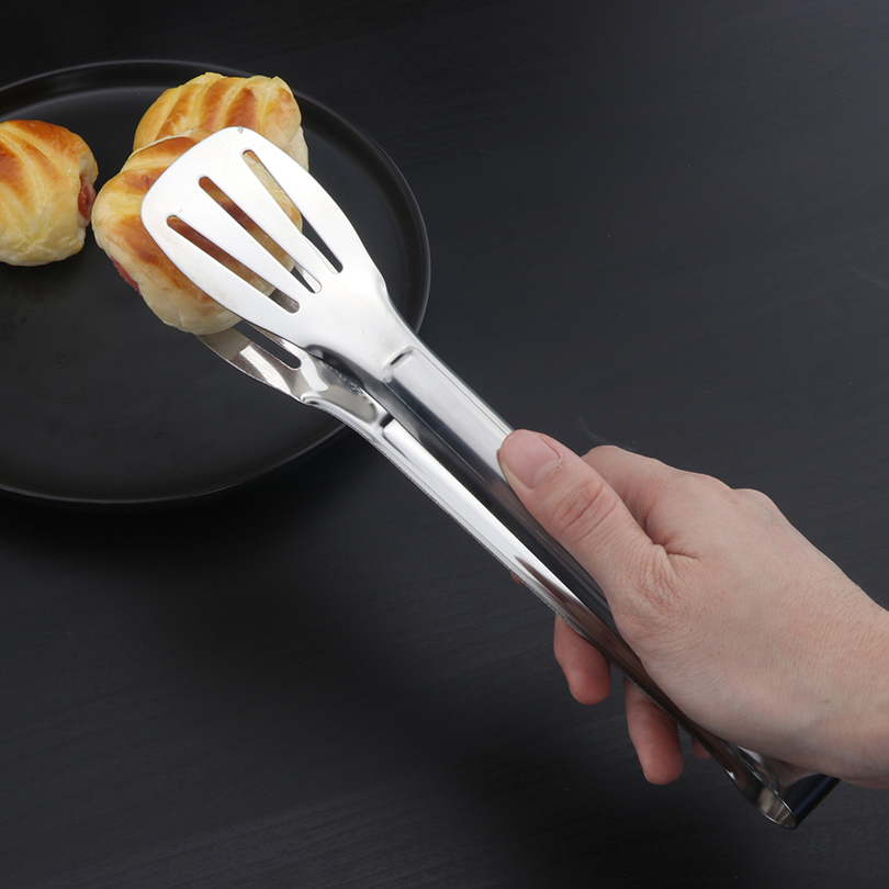304 stainless steel thick food clip kitchen clip barbecue clip steak steamed bread bread clip food clip barbecue clip