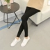 Modal legging nữ phiên bản Hàn Quốc của phần mỏng bên ngoài mặc mùa xuân và mùa thu bó sát mặc quần chân mỏng quần dài quần mùa thu - Quần tây thường Quần tây thường