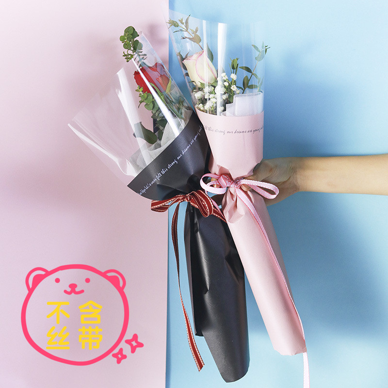 Usd 7 11 Flower Clothing Season Dess Single Bag Flower Clothing Season Dess Single Bag Rose Packaging Paper Bouquet Bags Multi