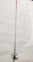 Electric foil competition sword round lace corner polished handle ultra-light handle domestic light round flower whole sword assembly sword