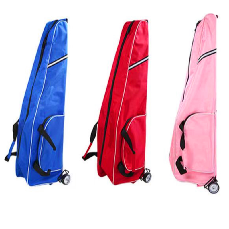 Fencing Equipment Black Red Children Fencing Packs Sword Sets Steel Racks Small Roller Swords Bag A type of oxford cloth