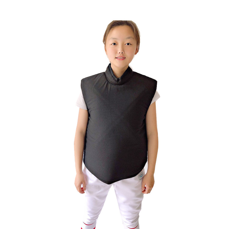 Fencing equipment Coach suit Canvas training suit Short sleeve Long sleeve Parent sparring suit Coaching supplies Sleeve leg guard hand