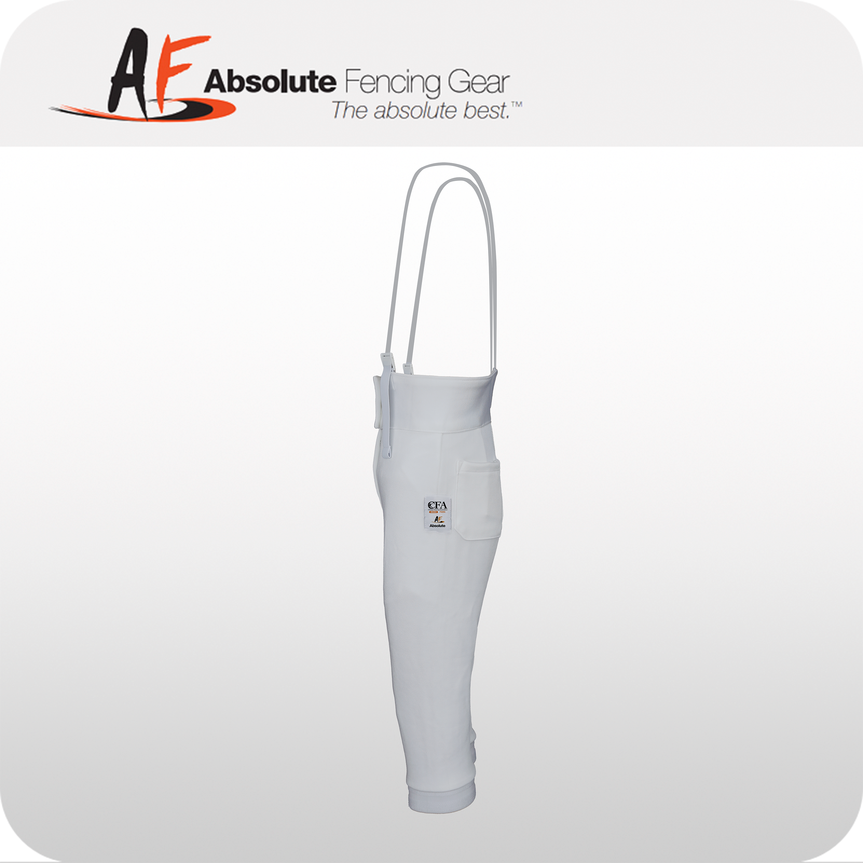 af Erutte CFA nylon fencing pants race 350N certified adult children's race training pants protection suit