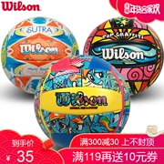 Wilson Wilwin Children Bóng chuyền bãi biển Đồ chơi mini Ma Baoli Bóng chuyền số 2,5 Số 3 Bóng chuyền số 4