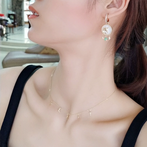 Элегантные серьги, аксессуар, популярно в интернете, 2019