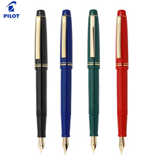Ручка перьевая 日本pilot百乐fp-78g可换墨囊透明笔杆钢笔学生用成人练字送礼套装含上墨器ef/f/b/m尖男女生金尖书法硬刚笔