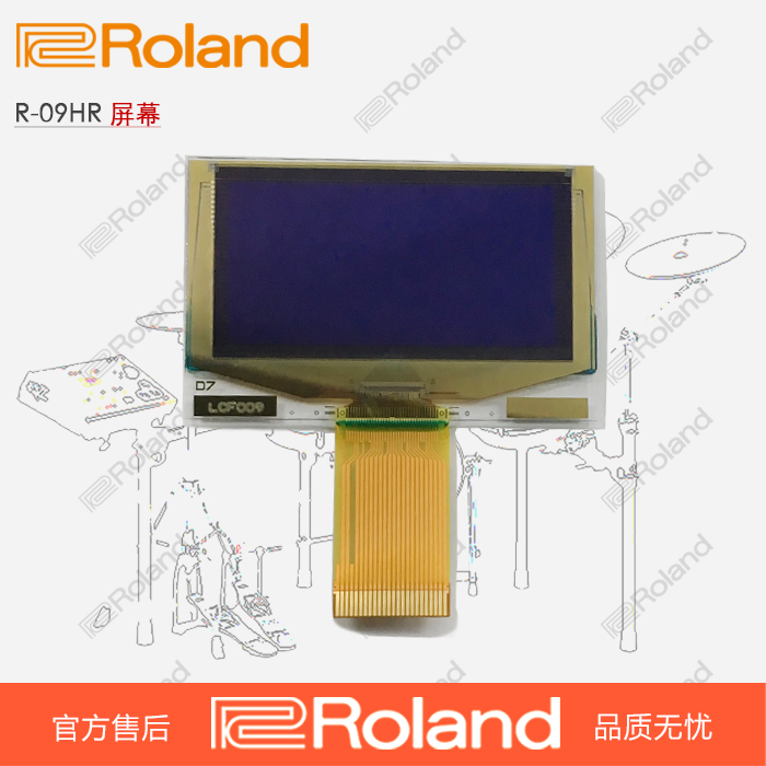 Roland Roland Recorder Accessories R-09HR r09hr Original LCD Screen LCD Screen
