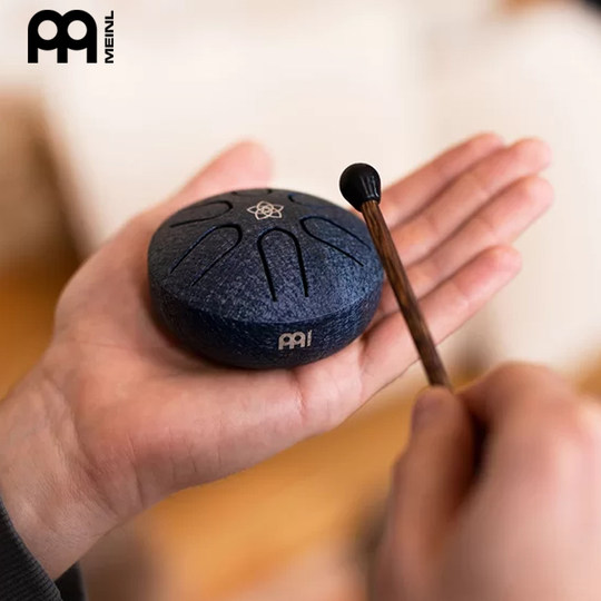 German Maier Pocket Air Drum Mini Steel Tongue Drum 3inch Sanskrit Mini Niche Children's Easy-To-Learn Sound Therapy Instrument