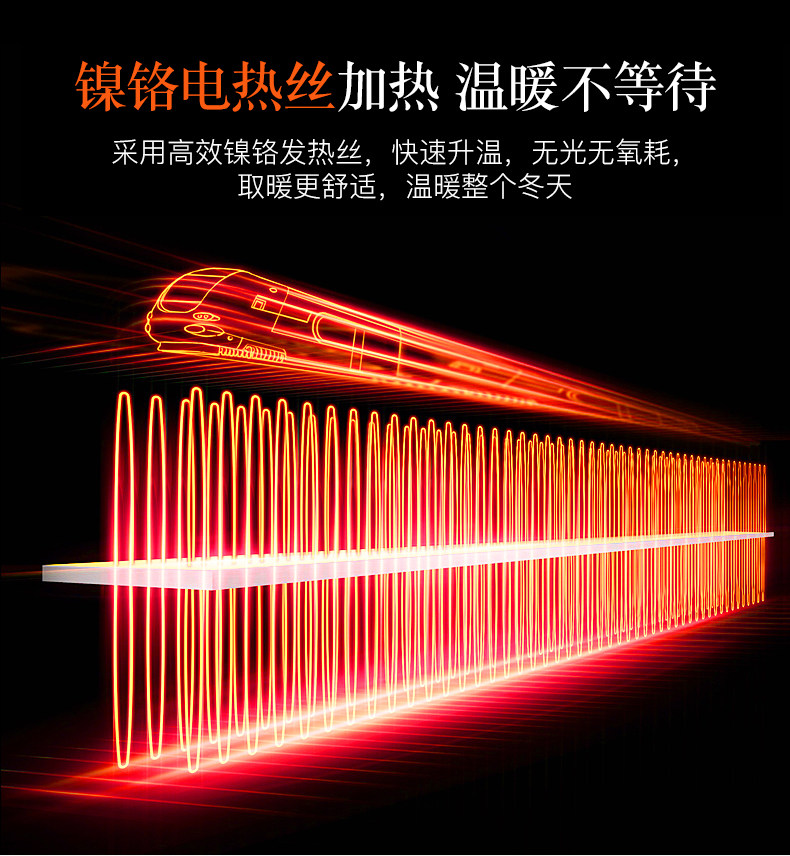 美菱 家用小太阳取暖器 图2