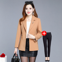 Middle-aged women Spring suit foreign style small suit 2020 new mother spring autumn coat 40 years old 50 middle-aged and elderly people