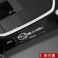 【Subaru】 2 металлические наклейки личности