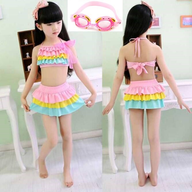 Thời trang đồ bơi bé gái trẻ em thể thao kiểu trẻ em lớn mùa xuân nóng bỏng trẻ em Hàn Quốc thời trang nước ngoài phiên bản Hàn Quốc 2019 - Đồ bơi trẻ em đồ bơi cho bé gái 3 tuổi