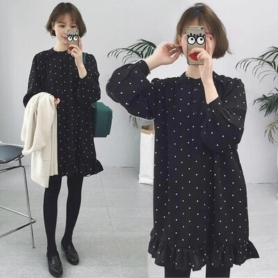 Pregnant Woman Shirt Spring Summer Suit 2022 New Korean Version Online Red Shirt With Long Version Loose Blouse Pregnant Women Foreign Dress