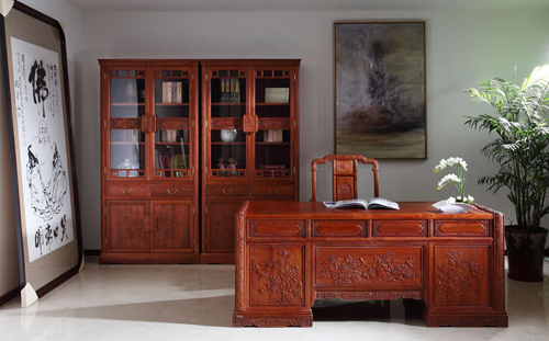 Citic Red Wood Myanmar Flowers Pear Wood National Color Sky Incense Book House