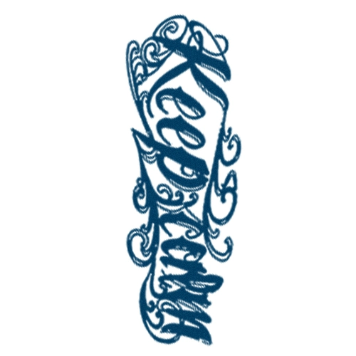 Татуировка, травяные водостойкие тату наклейки, европейский стиль, английский, долговременный эффект