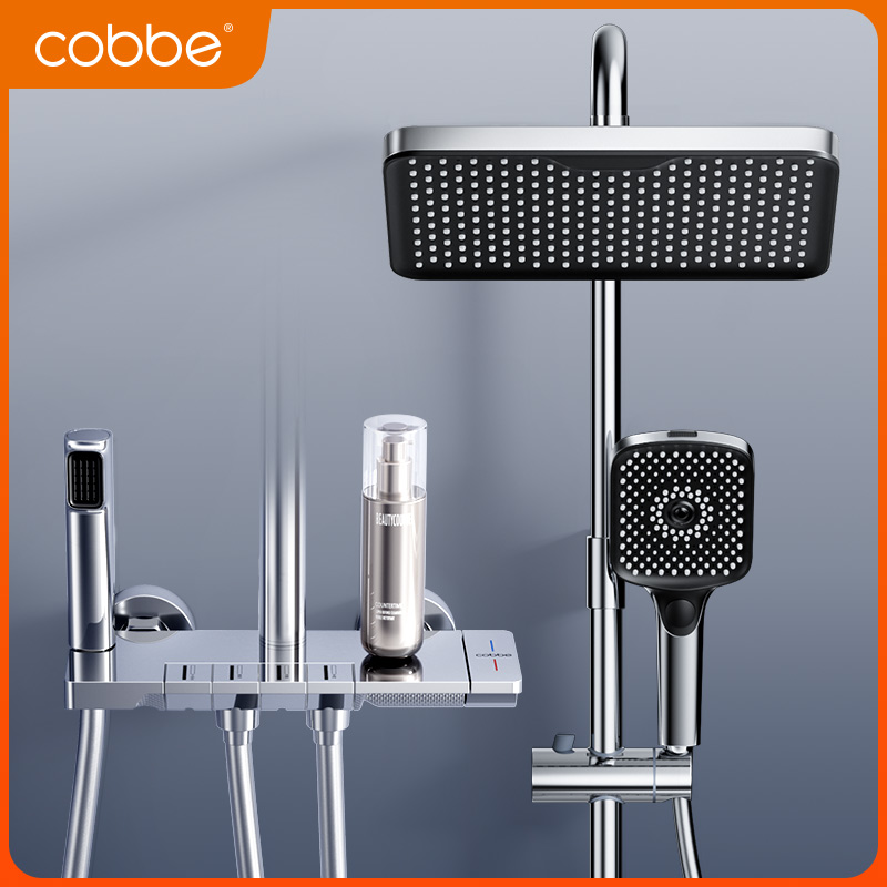 Cabbé Bathroom Shower Suit Home Shower Suit Toilet Shower Bath shower bathroom thermostatic Pressurized Shower Shower-Taobao