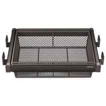 Kabei wardrobe basket storage basket drawer-type built-in trouser rack telescopic slide rail hanging trousers pull-out storage rack hardware