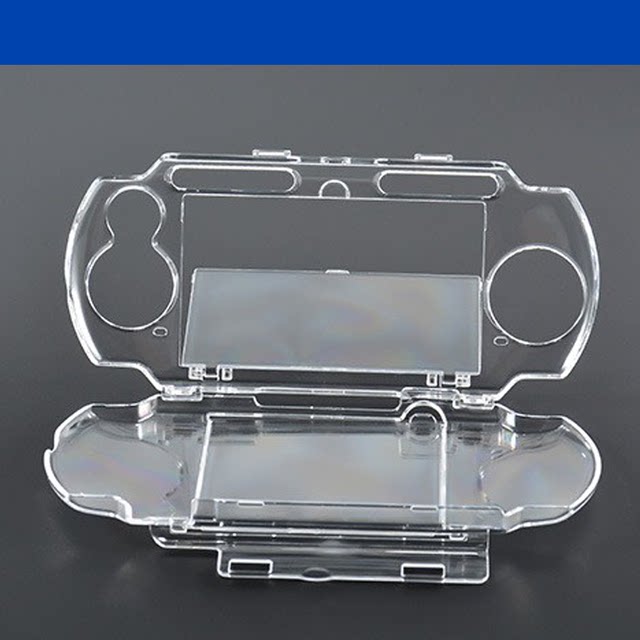 PSP3000 Crystal Case PSP3000 Crystal Transparent Case Protective Case Close-fitting Hard Protection ສົ່ງຟຣີ