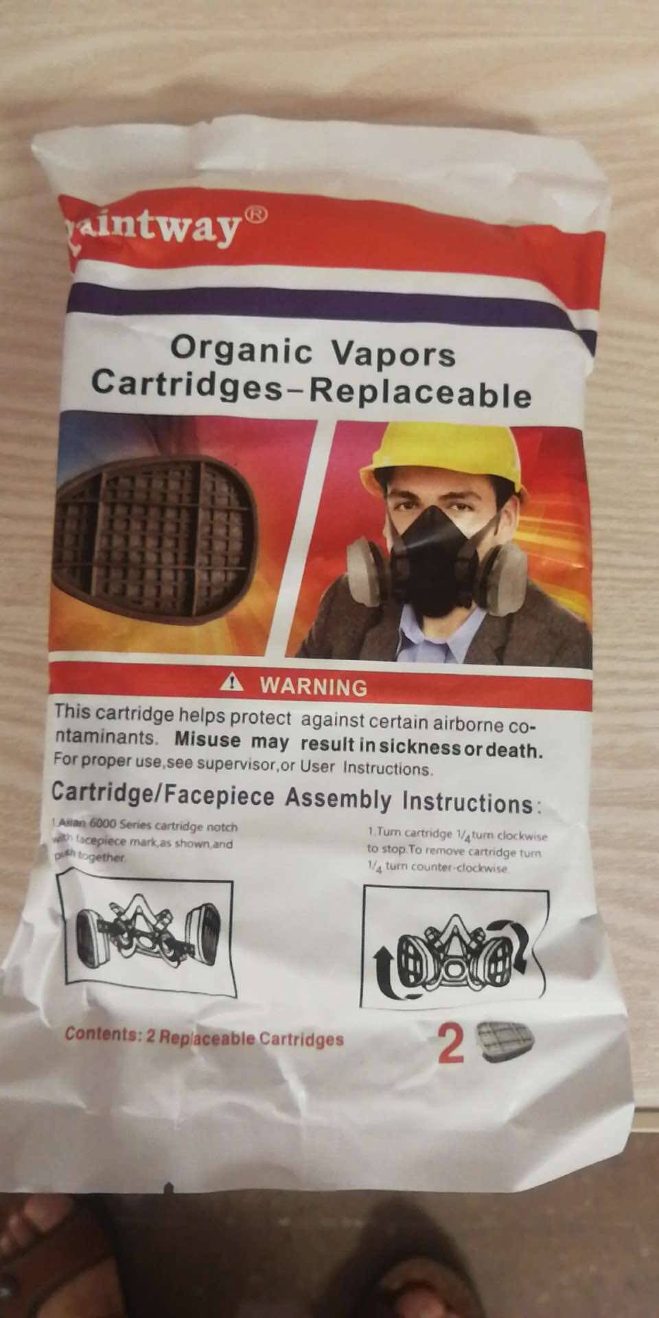 100 Dewi activated carbon filter Carbon box adaptation 100 Dewey gas mask 6102 model