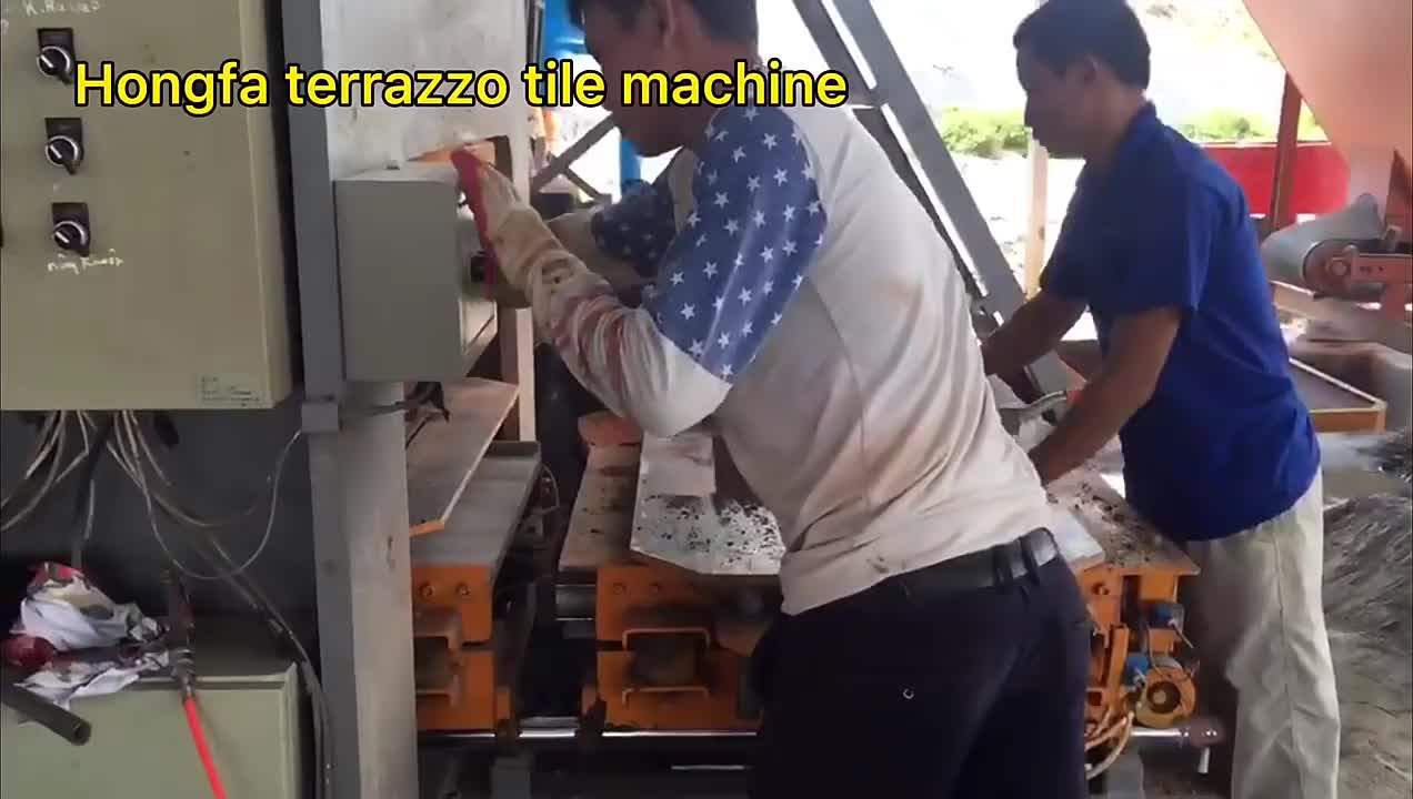 Terrazzo Tile Molding Pressing Floor Paving Making Machinery Tile