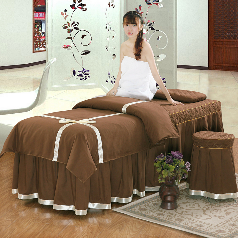 Four Seasons chung gia đình vẻ đẹp cao cấp bedspread bốn pháp trị liệu massage cơ thể đặc biệt dành riêng một mảnh giường bìa có thể được tùy chỉnh - Trang bị tấm ga spa