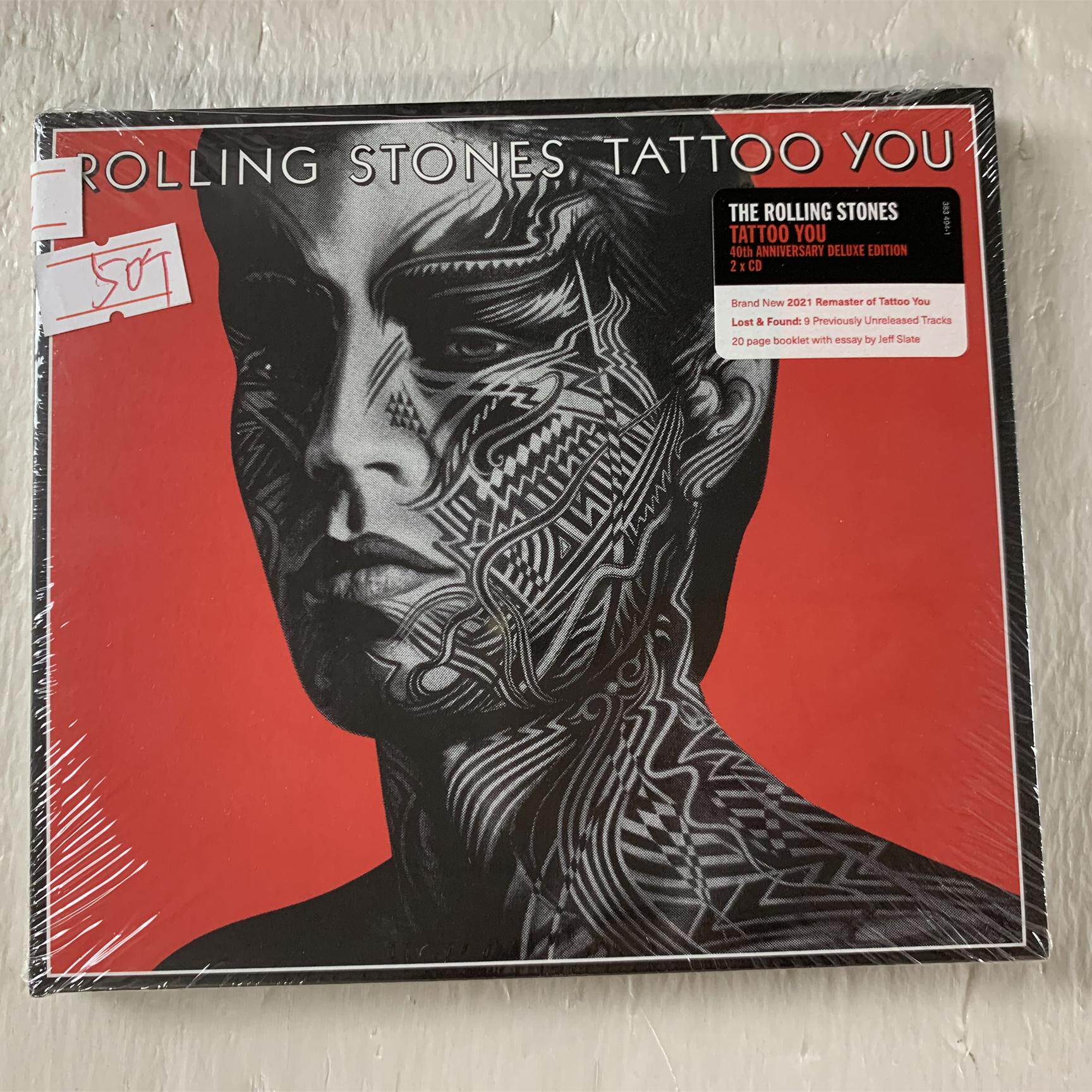 Чешская версия The Rolling Stones Tattoo You 2CD нераспечатана Изображение 1