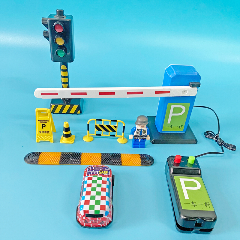 Traffic Lights, Parking Lot Barriers, Lifting Barriers, Children's Toys, Simulated Roadblocks, Pretend Play, Small Garage Traffic Lights, Parking Lot Barriers, Lifting Barriers, Children's Toys, Simulated Roadblocks, Pretend Play, Small Garage