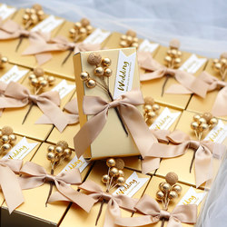 Wedding Products Hi Sugar Box Golden Cross Box European Wedding Smart Gift Packaging Gift Box Smoil Gifts