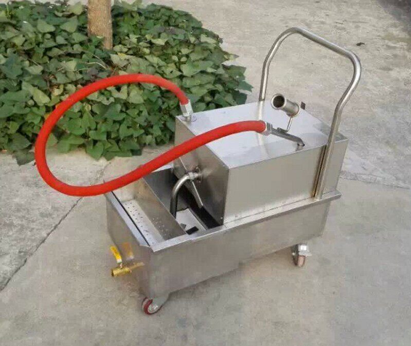 High temperature oil filter BURGER STORE SPECIAL UP FOR GHEE OIL FOOD FILTER CAR EDIBLE OIL FILTER FOOD OIL TREATMENT EQUIPMENT