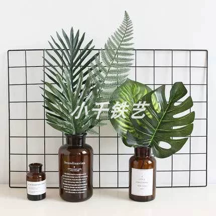 Реалистичная зеленая фотография для спальни, листья растений, популярно в интернете, DIY