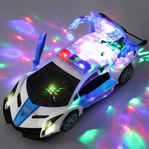 Игрушка, танцующая крутящаяся электрическая игрушечная машина для мальчиков, 1-2 лет