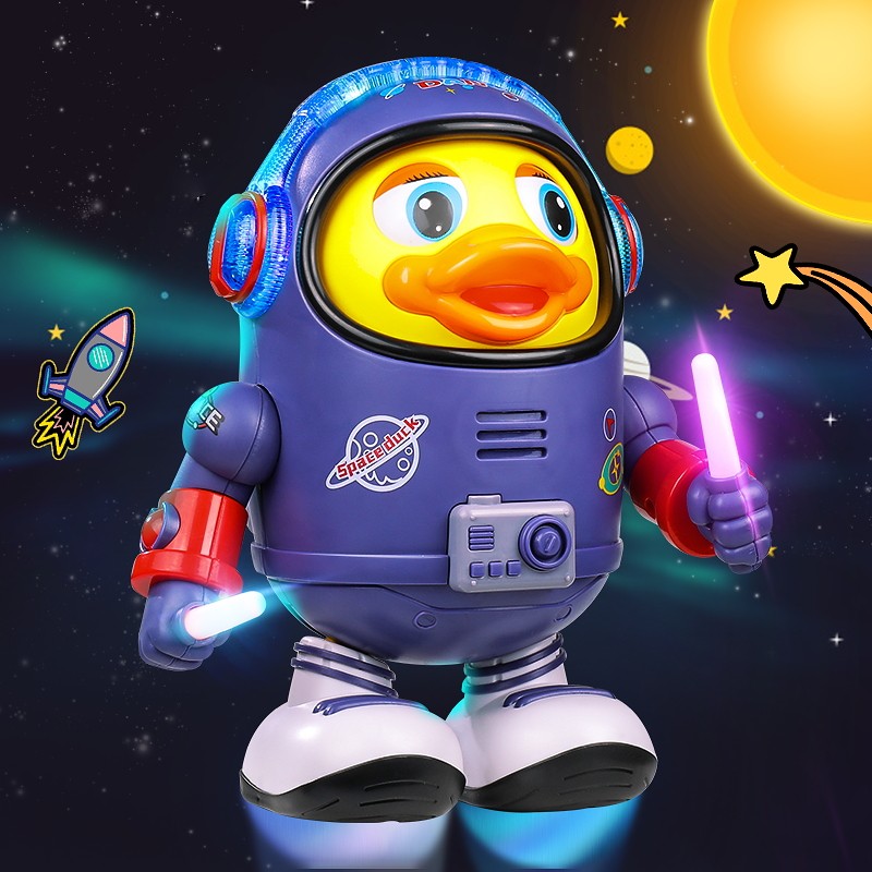 Electric Dancing Baby Toy Children Boy Space Duck will sing robot Ducks Baby 3-6 months 1 year-Taobao