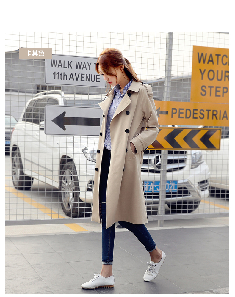 Trench pour femme en Coton en Coton - Ref 3227405 Image 28