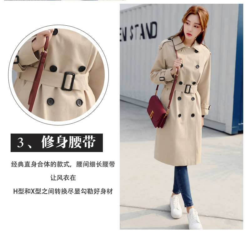 Trench pour femme en Coton en Coton - Ref 3227405 Image 15
