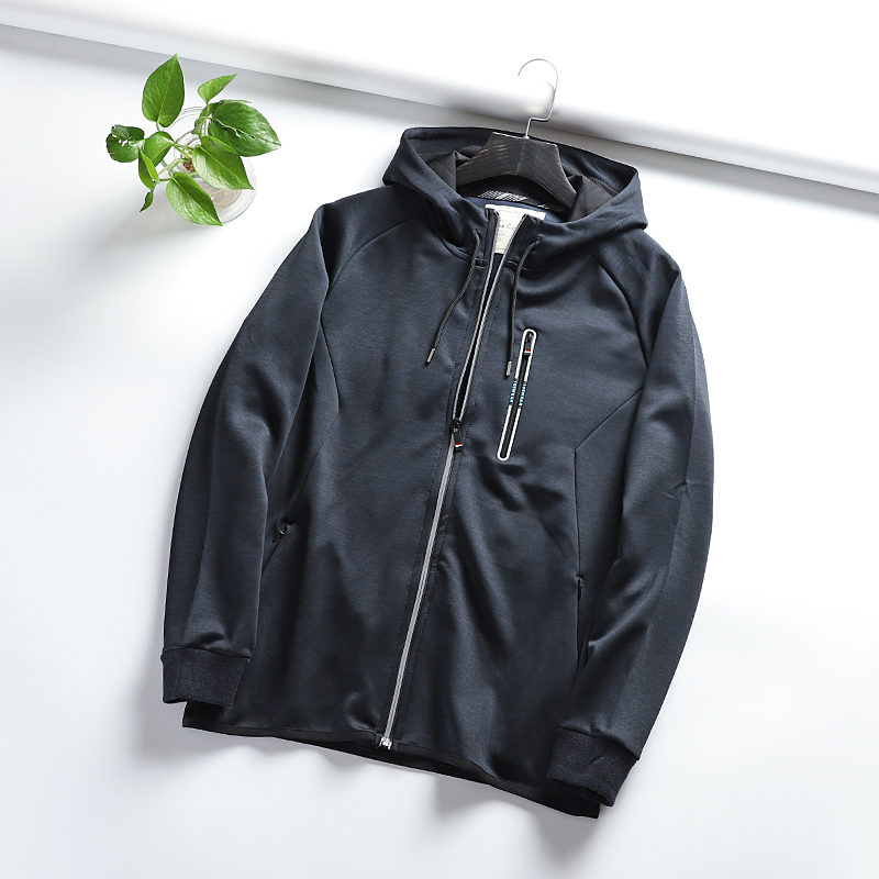 Nhuộm không thấm nước + khóa kéo bằng nhựa dẻo áo khoác blazer