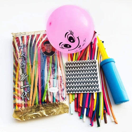 Подлинный утолщенный маленький принц 260 Long Magic Balloon Completration Patterns, чтобы сделать материал для стиля баллон с несколькими творческими идеями