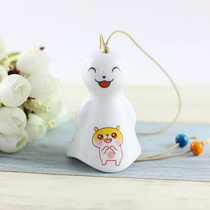 Sunny doll small wind Bell Bell Japanese girl creative gift hanging ceramic jewelry Yiwu stall supply